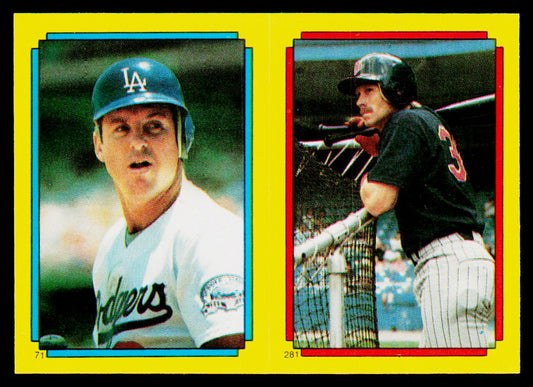 George Bell 1988 Topps Stickers #71 / 281c