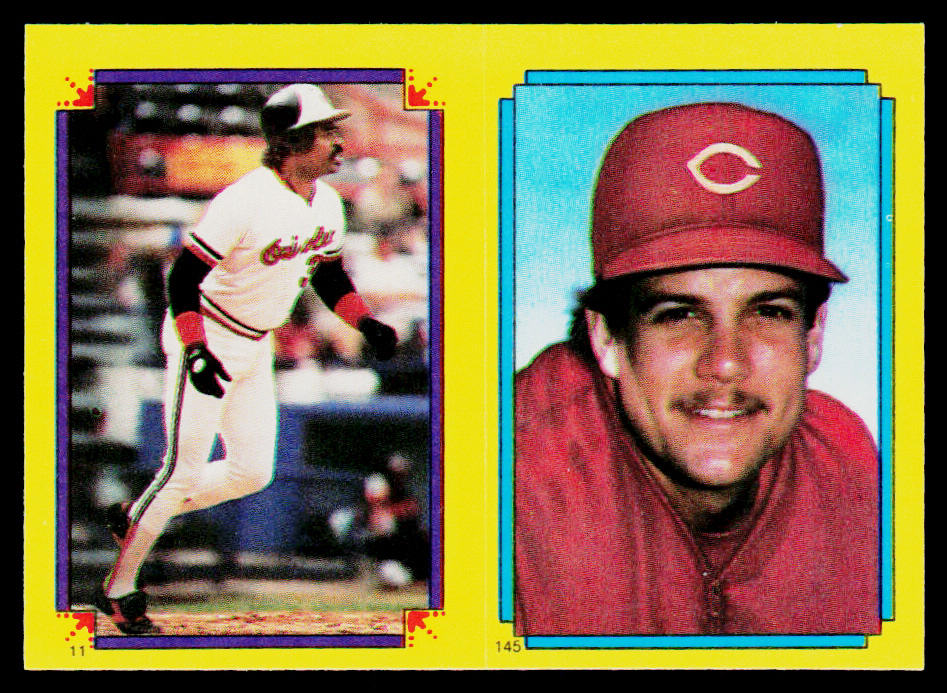Jose Canseco 1988 Topps Stickers #11 / 145c