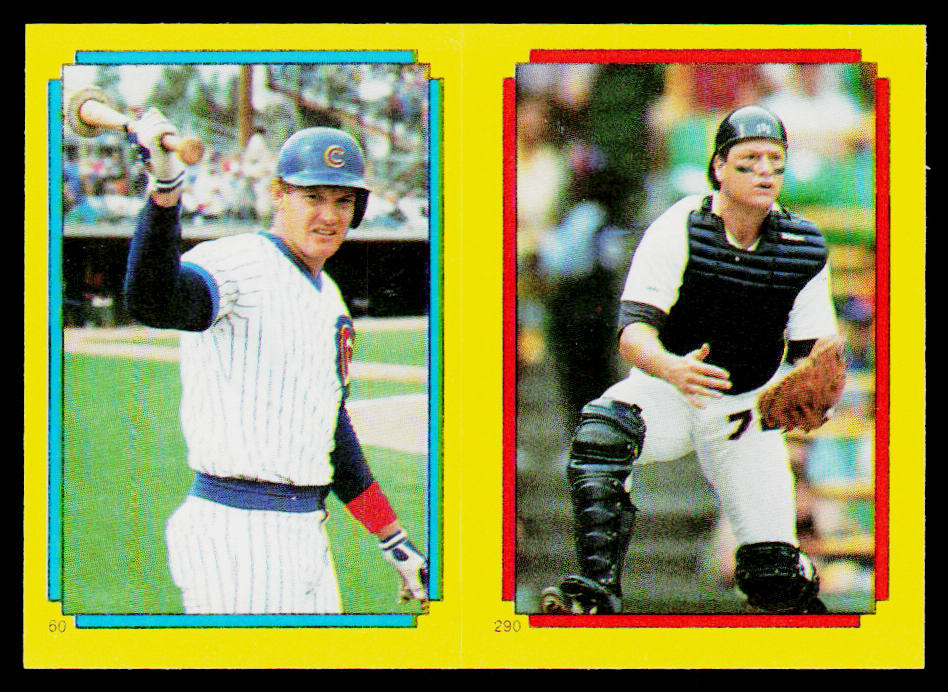 Jody Davis 1988 Topps Stickers #60 / 290c