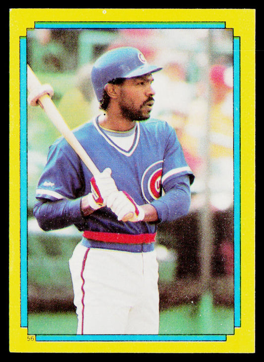 Andre Dawson 1988 Topps Stickers #56d Chicago Cubs