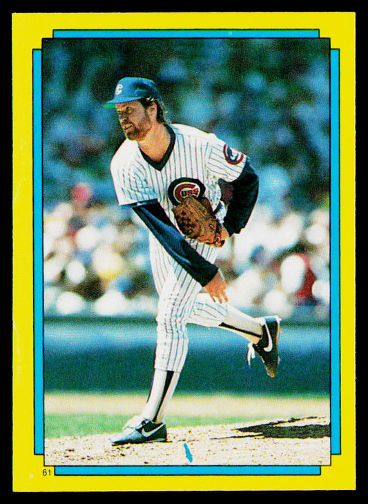 Rick Sutcliffe 1988 Topps Stickers #61b Chicago Cubs