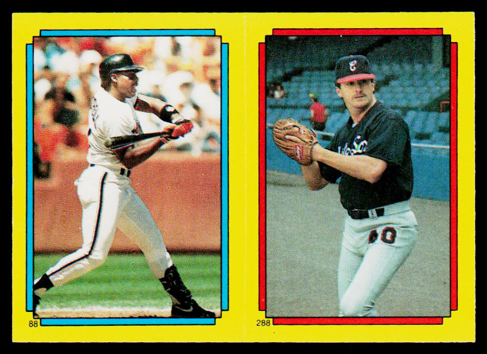 Andre Dawson 1988 Topps Stickers #88 / 288b