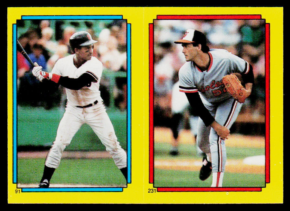 Cory Snyder 1988 Topps Stickers #91 / 231d