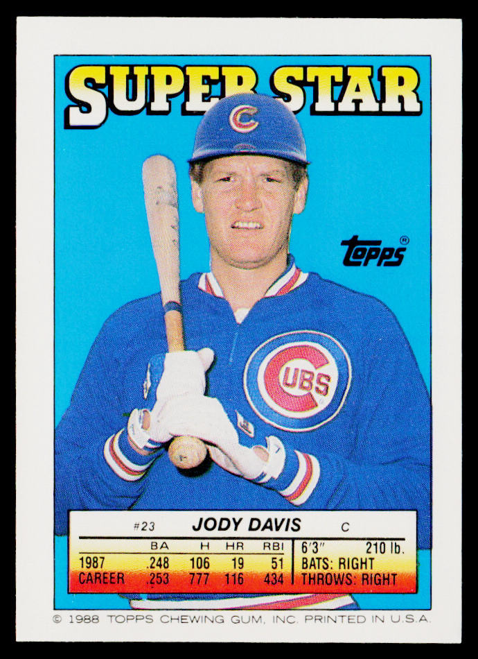Dale Murphy 1988 Topps Stickers #45 Atlanta Braves