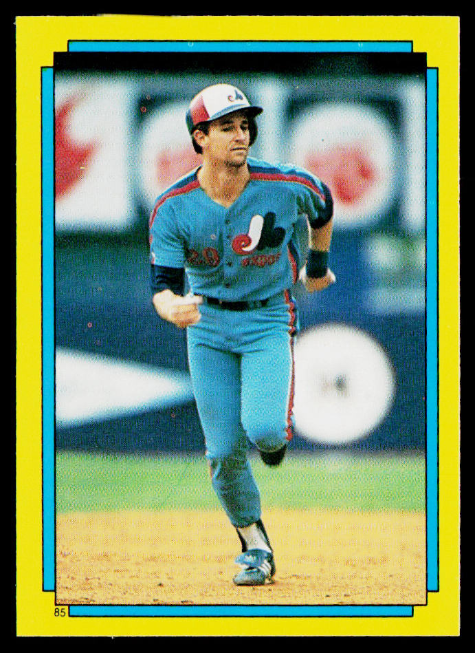 Tim Wallach 1988 Topps Stickers #85c Montreal Expos