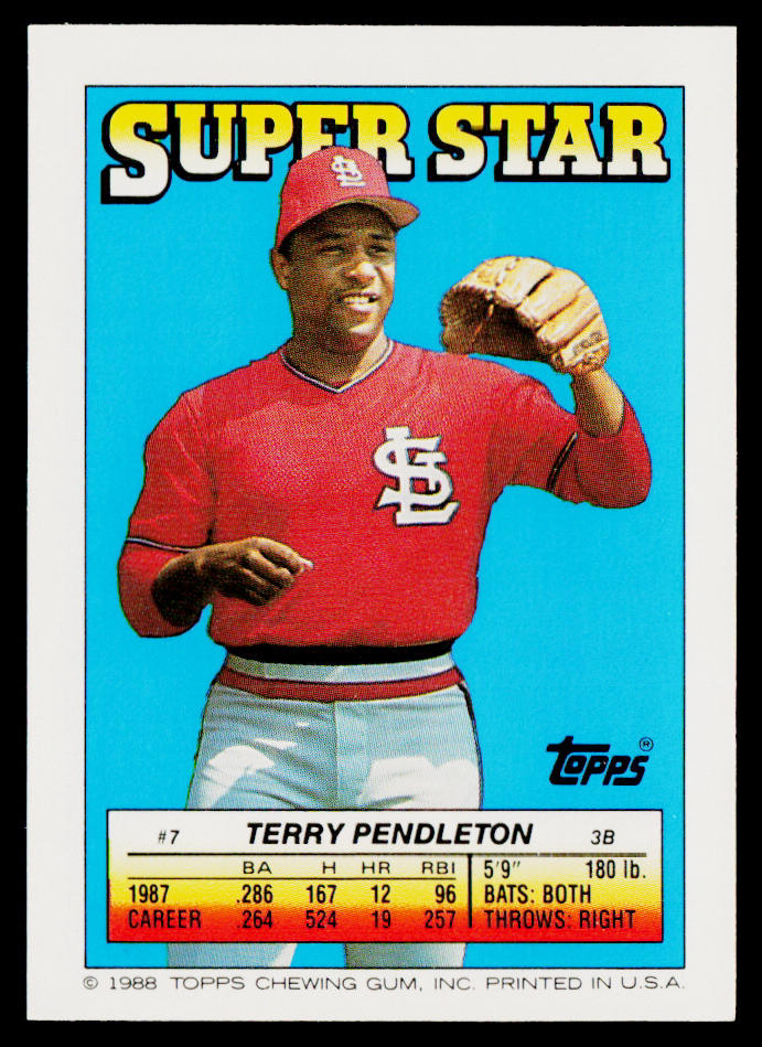 Tom Herr / Eric King 1988 Topps Stickers #50 / 271
