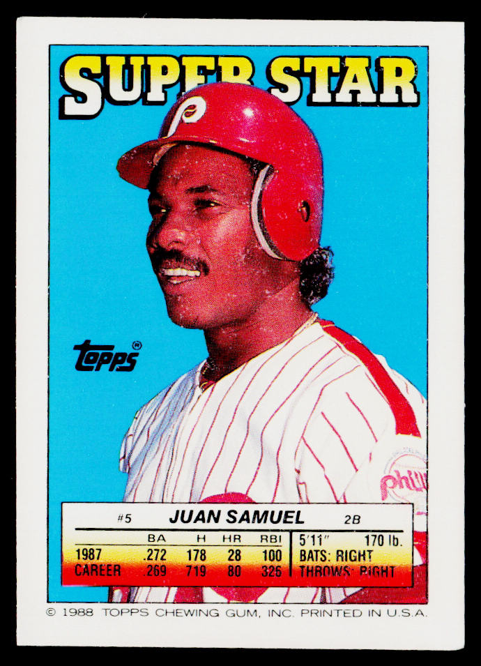 Mike Scott 1988 Topps Stickers #154 Houston Astros