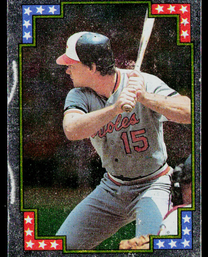 Terry Kennedy 1988 Topps Stickers #161c Baltimore Orioles