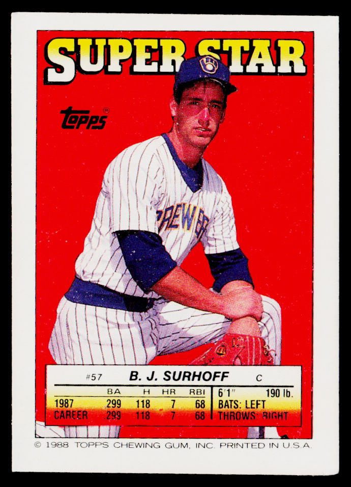 Mike Schmidt 1988 Topps Stickers #149d Philadelphia Phillies
