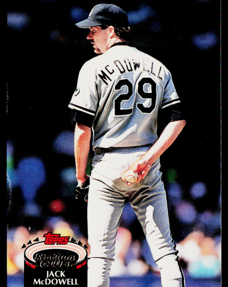 Jack McDowell 1992 Stadium Club #52 Chicago White Sox