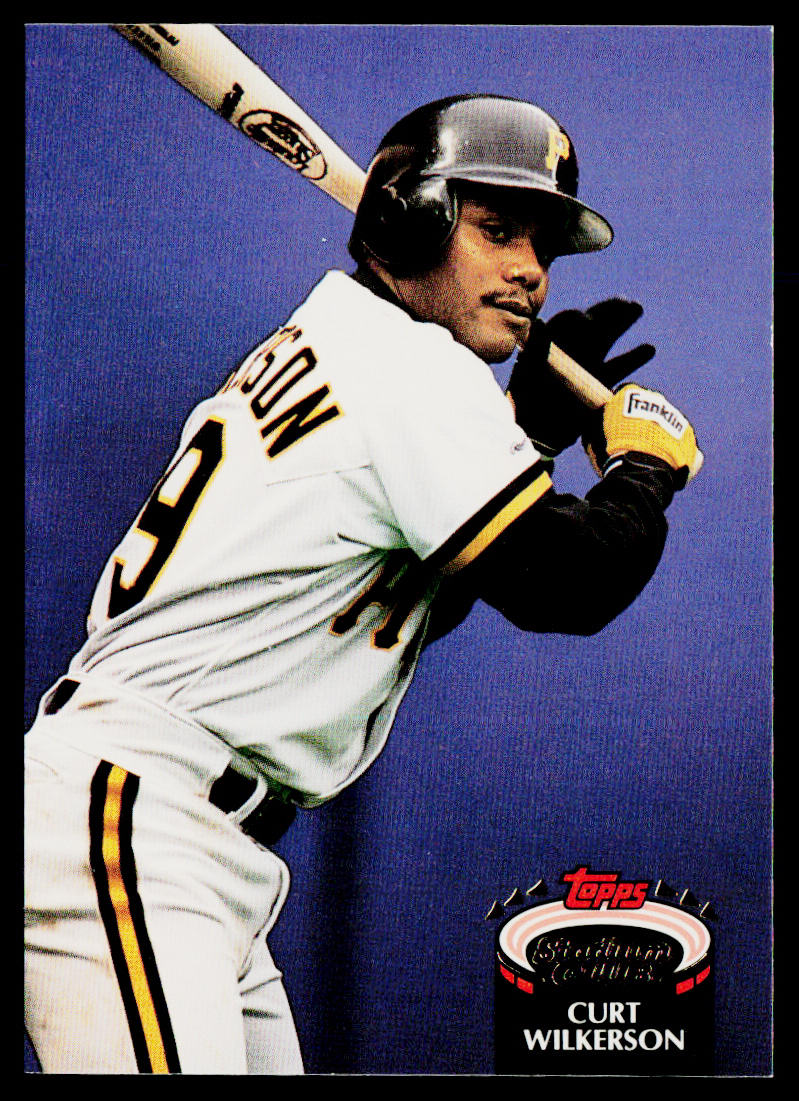 Curt Wilkerson 1992 Stadium Club #46 Pittsburgh Pirates