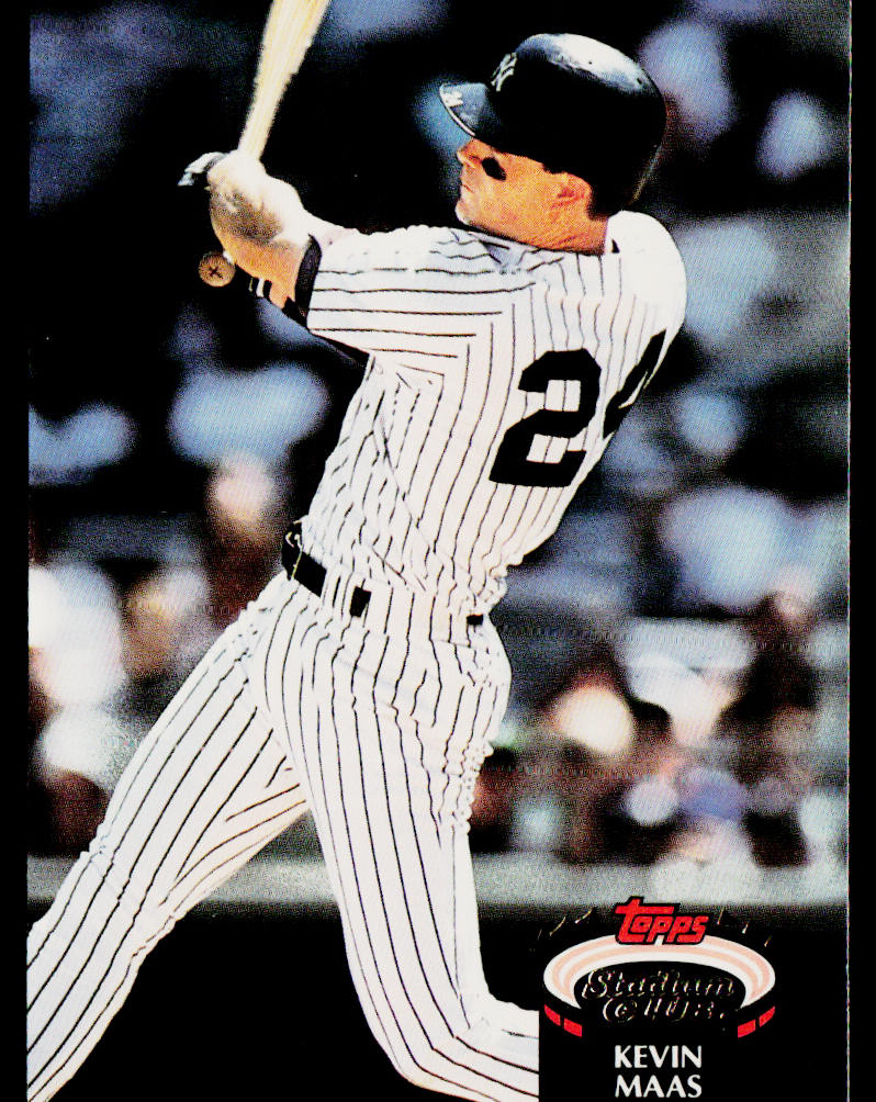 Kevin Maas 1992 Stadium Club #35 New York Yankees