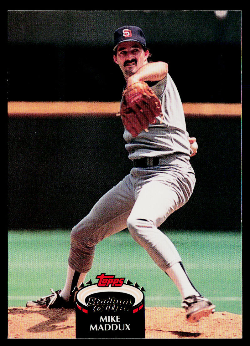 Mike Maddux 1992 Stadium Club #26 San Diego Padres