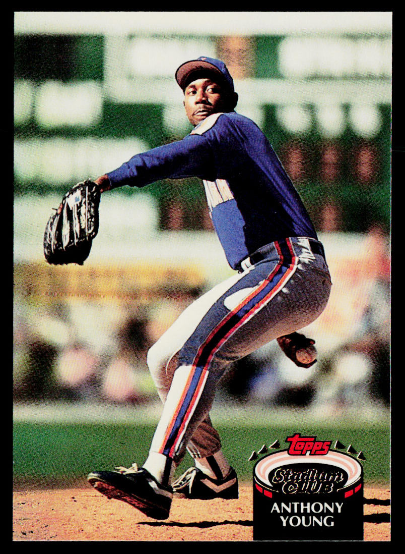 Anthony Young 1992 Stadium Club #85 New York Mets