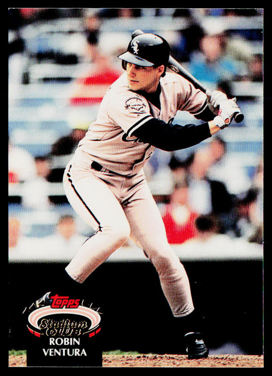 Robin Ventura 1992 Stadium Club #70 Chicago White Sox