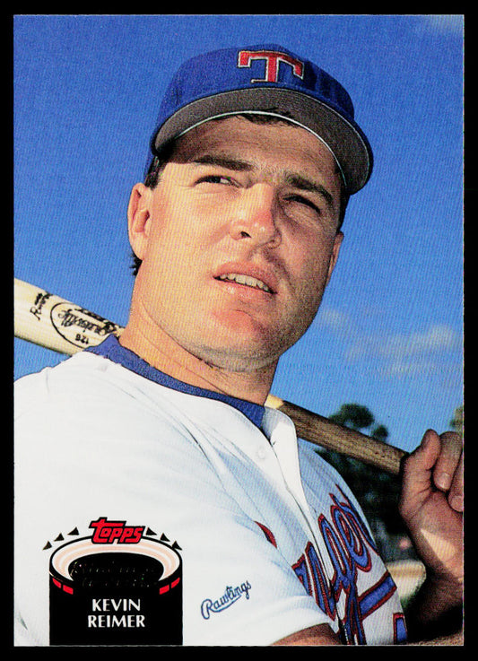 Kevin Reimer 1992 Stadium Club #57 Texas Rangers