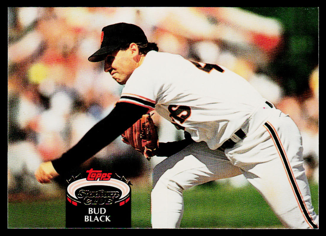 Bud Black 1992 Stadium Club #55 San Francisco Giants