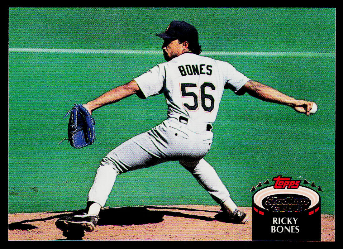 Ricky Bones 1992 Stadium Club #109 San Diego Padres