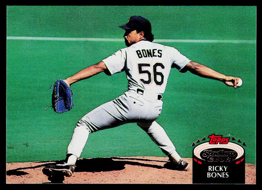 Ricky Bones 1992 Stadium Club #109 San Diego Padres