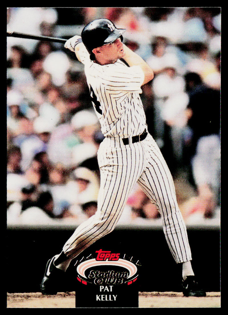 Pat Kelly 1992 Stadium Club #89 New York Yankees