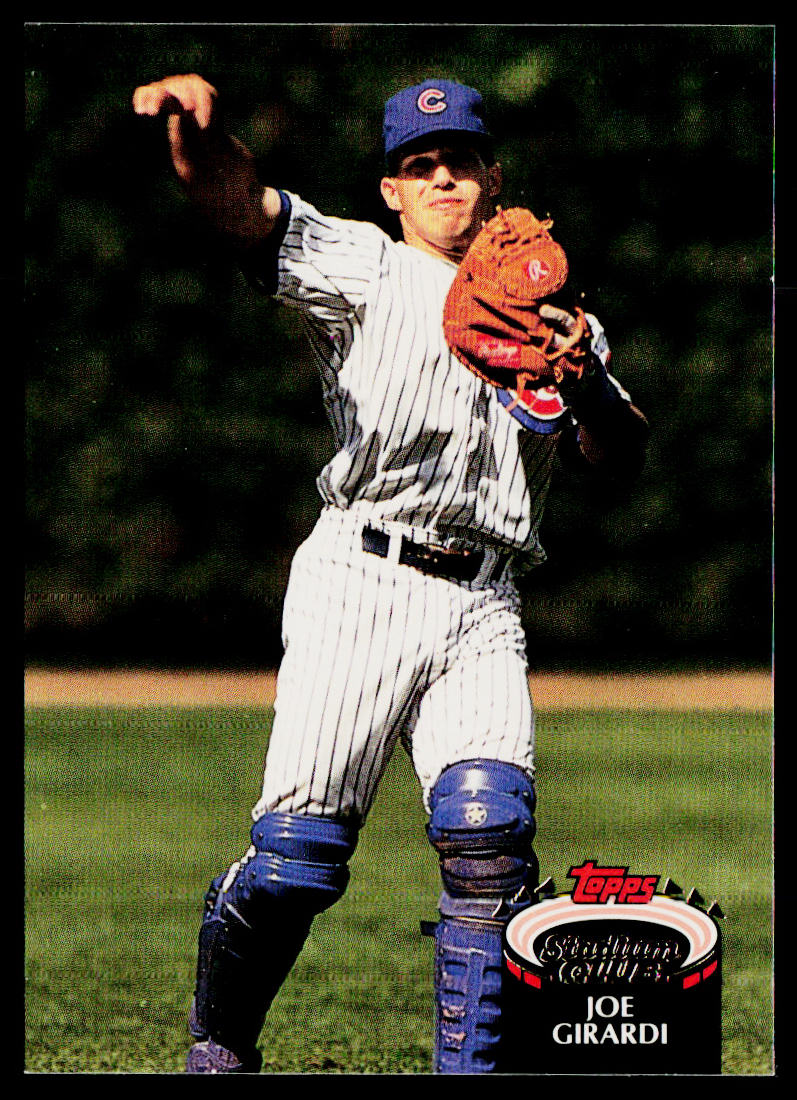 Joe Girardi 1992 Stadium Club #132b Chicago Cubs
