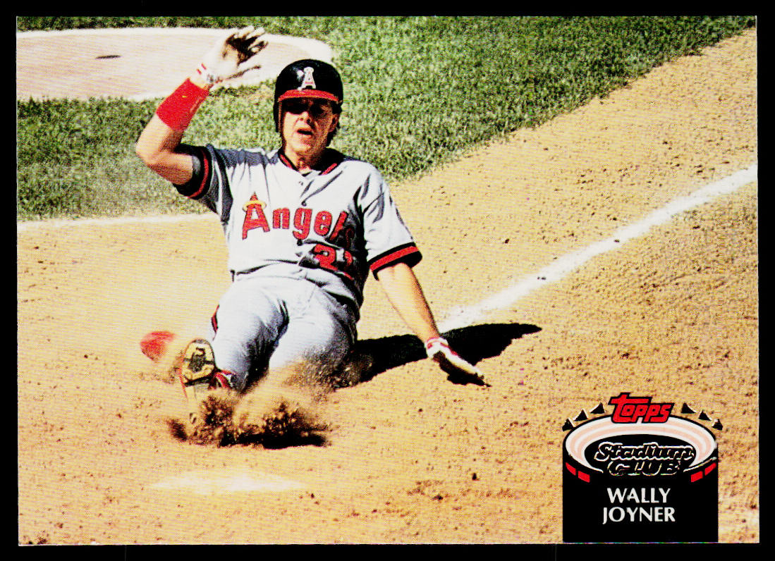 Wally Joyner 1992 Stadium Club #122 California Angels