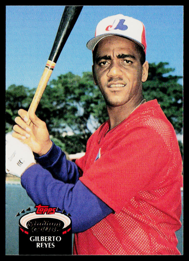 Gilberto Reyes 1992 Stadium Club #173 Montreal Expos
