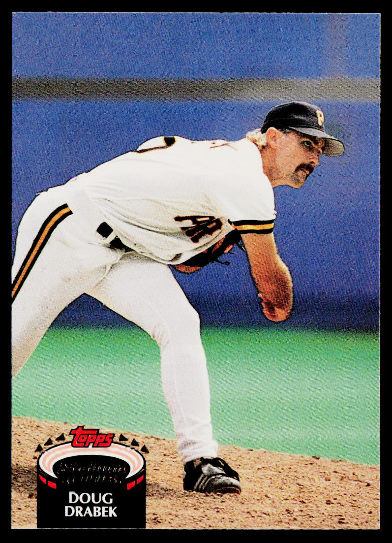 Doug Drabek 1992 Stadium Club #170 Pittsburgh Pirates
