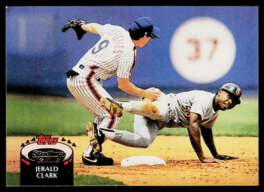 Jerald Clark 1992 Stadium Club #149 San Diego Padres