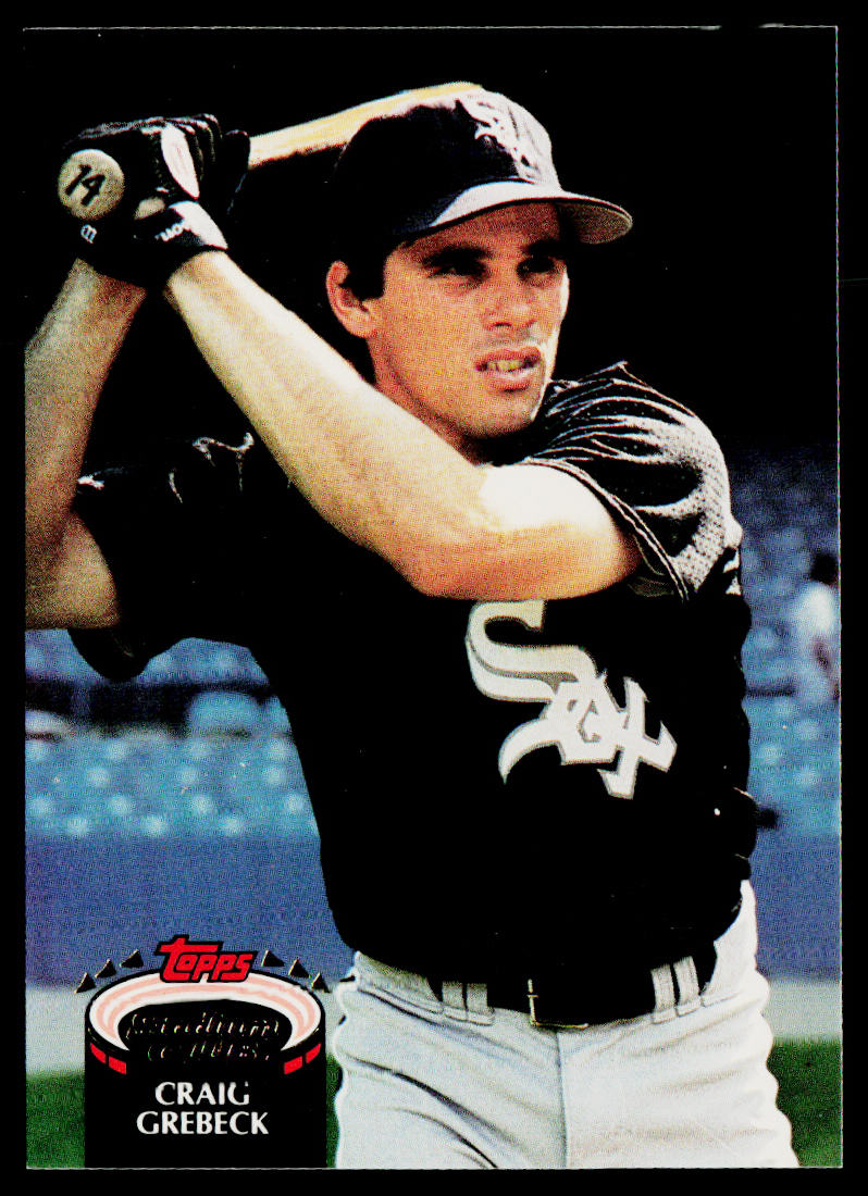 Craig Grebeck 1992 Stadium Club #145 Chicago White Sox