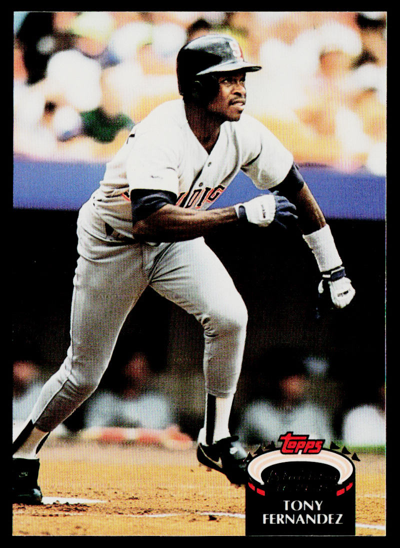Tony Fernandez 1992 Stadium Club #203 San Diego Padres