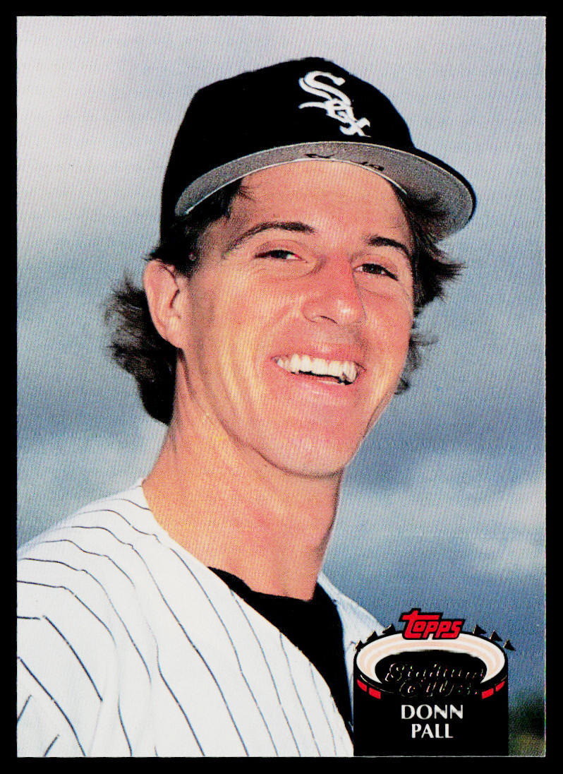 Donn Pall 1992 Stadium Club #184 Chicago White Sox