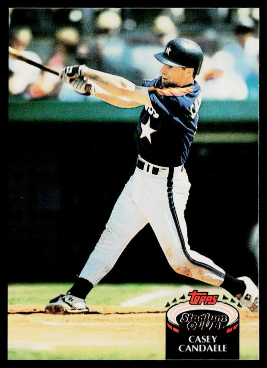 Casey Candaele 1992 Stadium Club #178b Houston Astros