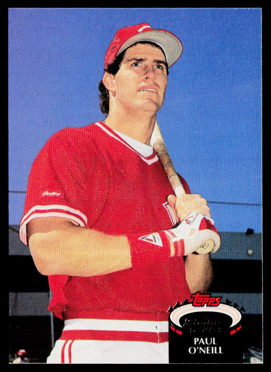 Paul O'Neill 1992 Stadium Club #175 Cincinnati Reds