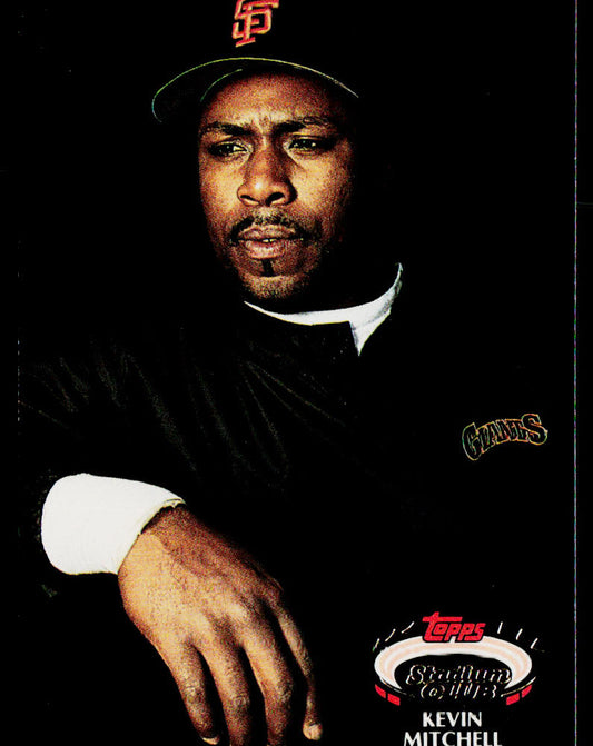 Kevin Mitchell 1992 Stadium Club #215 San Francisco Giants