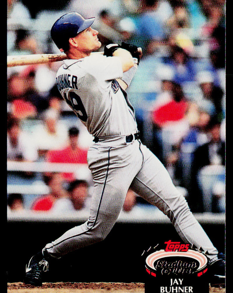 Jay Buhner 1992 Stadium Club #213 Seattle Mariners