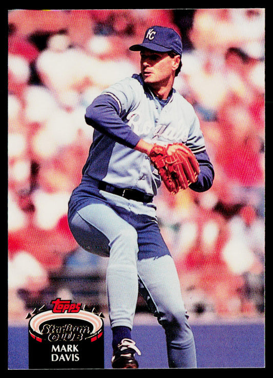 Mark Davis 1992 Stadium Club #212 Kansas City Royals