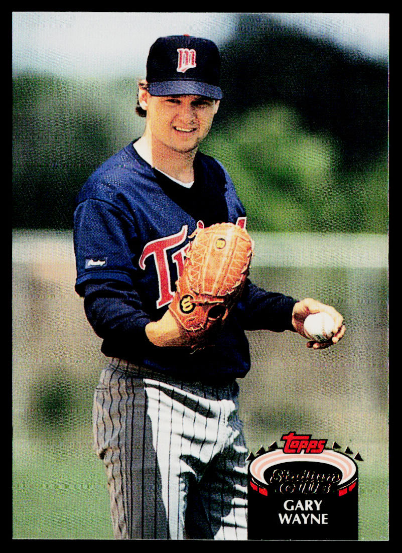 Gary Wayne 1992 Stadium Club #261 Minnesota Twins