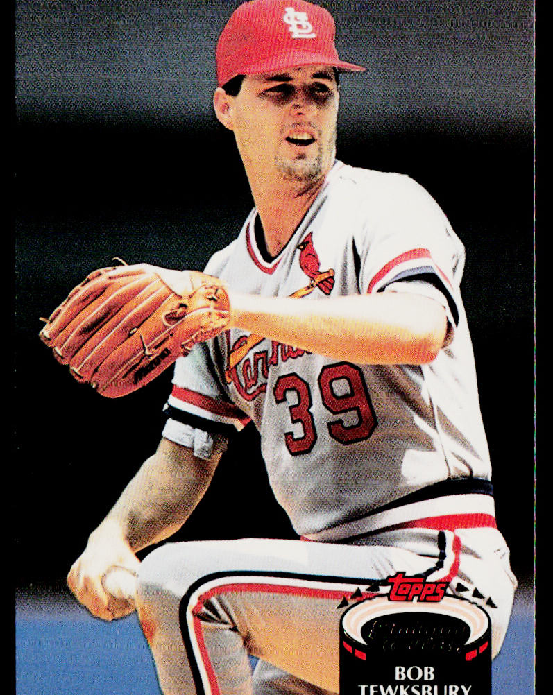 Bob Tewksbury 1992 Stadium Club #258 St. Louis Cardinals