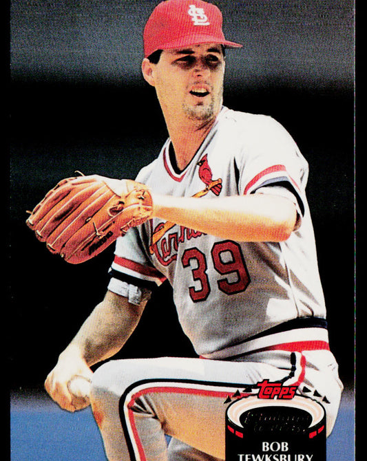 Bob Tewksbury 1992 Stadium Club #258 St. Louis Cardinals