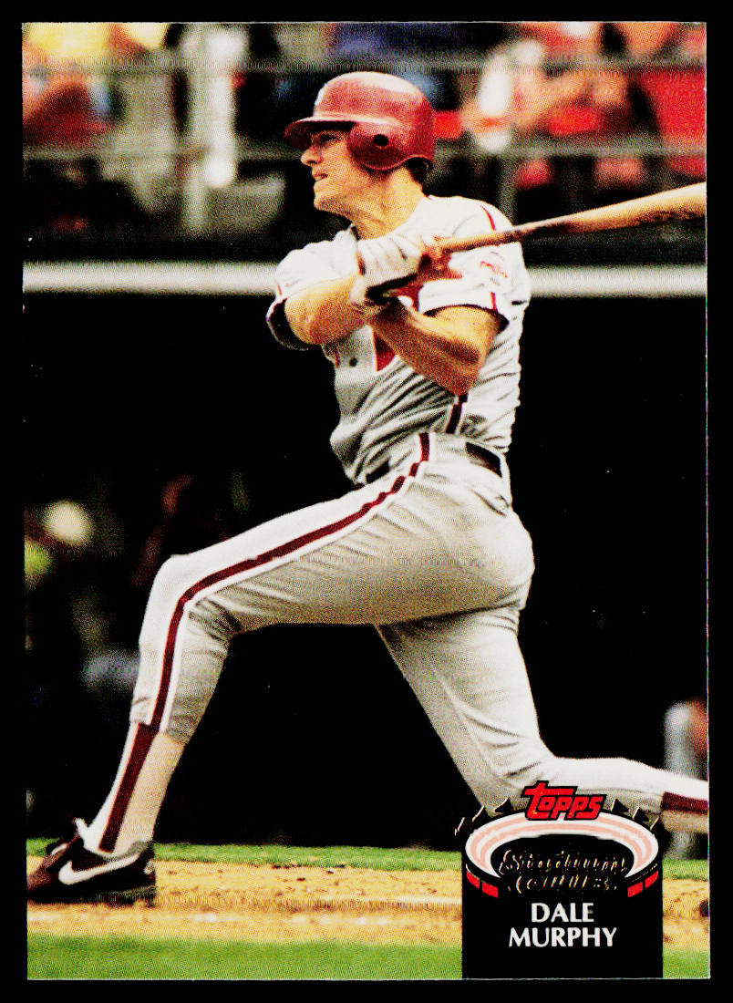 Dale Murphy 1992 Stadium Club #280 Philadelphia Phillies