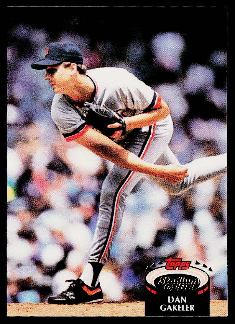 Dan Gakeler 1992 Stadium Club #276 Detroit Tigers