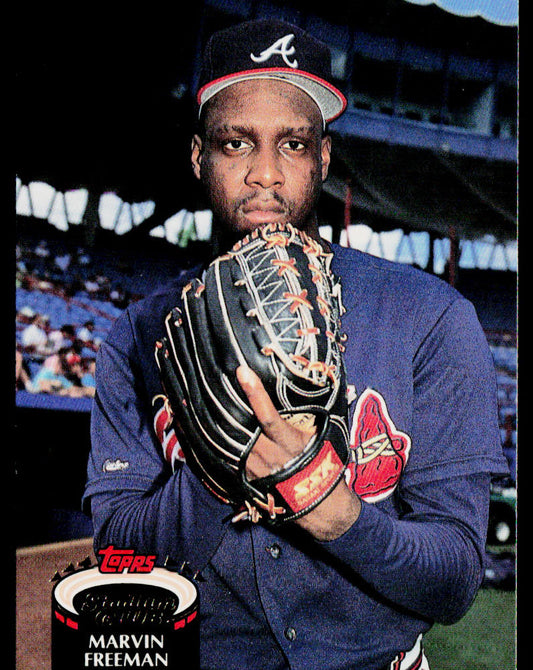 Marvin Freeman 1992 Stadium Club #264 Atlanta Braves