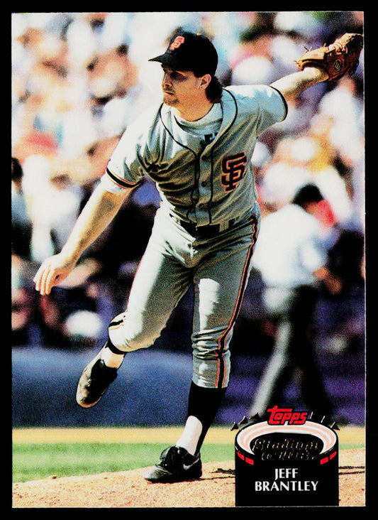 Jeff Brantley 1992 Stadium Club #294 San Francisco Giants