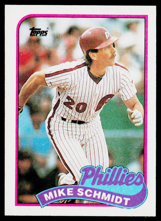Mike Schmidt 1989 Topps #100 Philadelphia Phillies