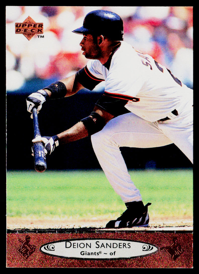 Deion Sanders 1996 Upper Deck #192 San Francisco Giants