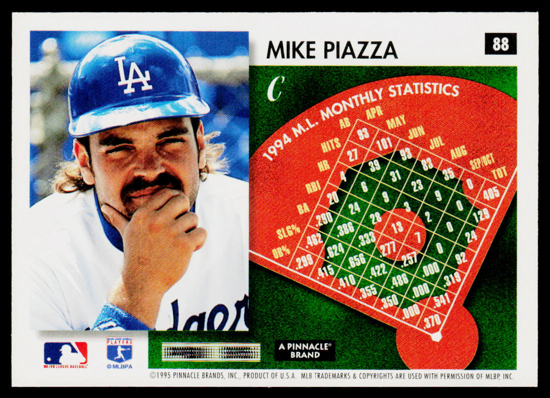 Mike Piazza 1995 Summit #88 Los Angeles Dodgers