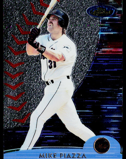 Mike Piazza 2000 Finest #226 New York Mets