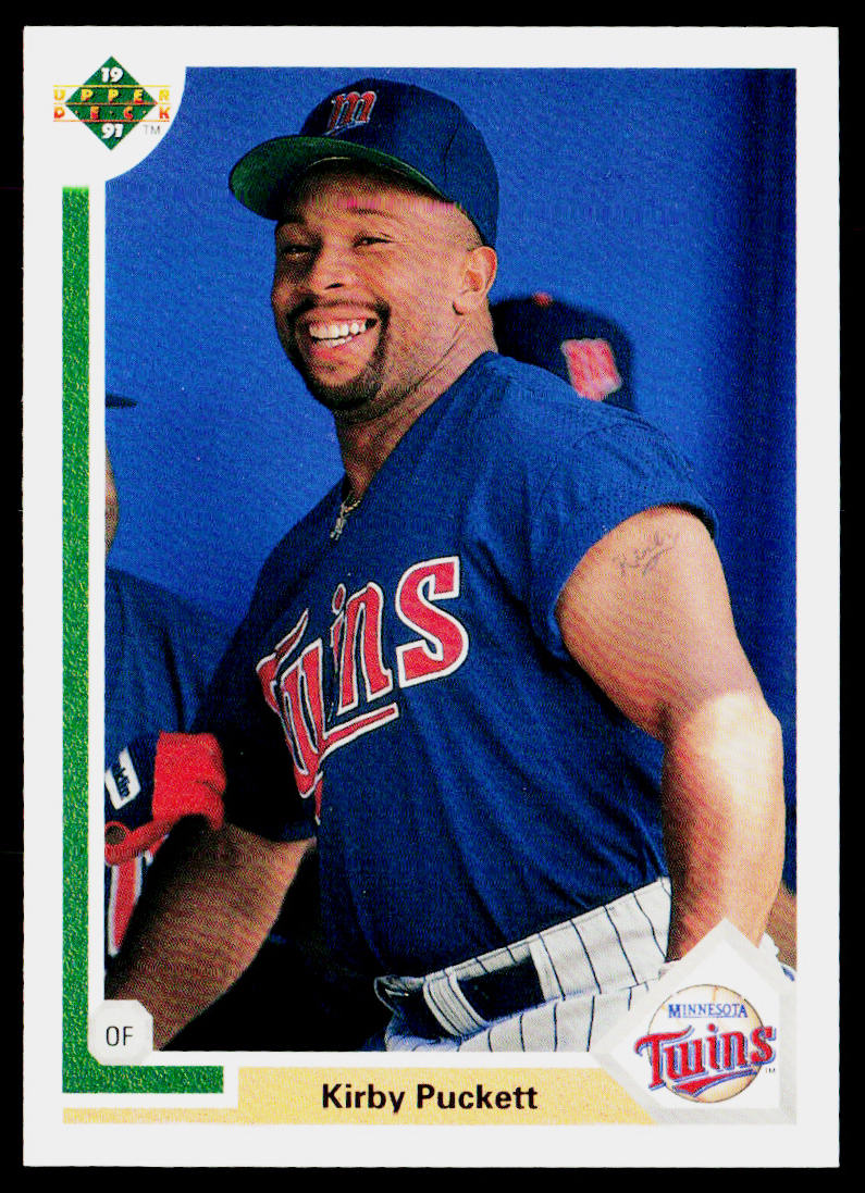 Kirby Puckett 1991 Upper Deck #544c Minnesota Twins