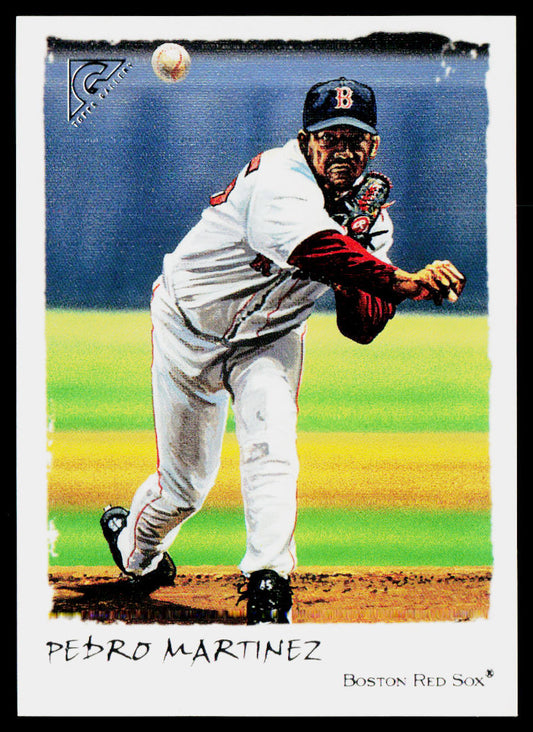 Pedro Martinez 2002 Topps Gallery #76 Red Shirt Boston Red Sox